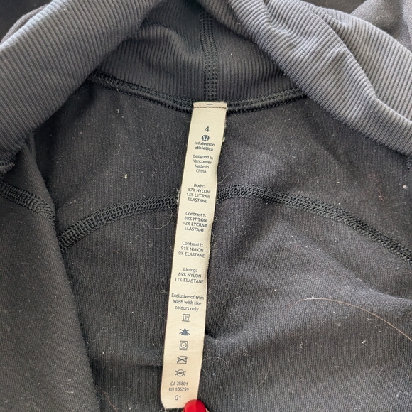 Lululemon workout zip up - Picture 2 of 3